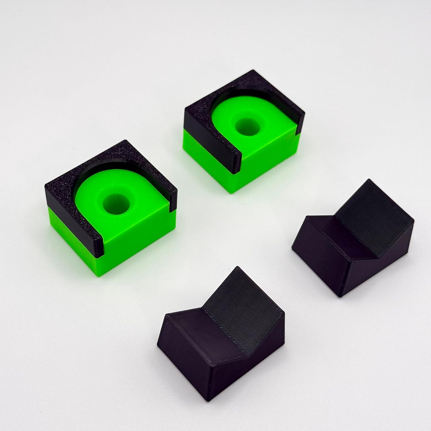 American3D Magnetic Ratchet Organizer (Black/Extreme Green, 1/4" - 2 Pack)