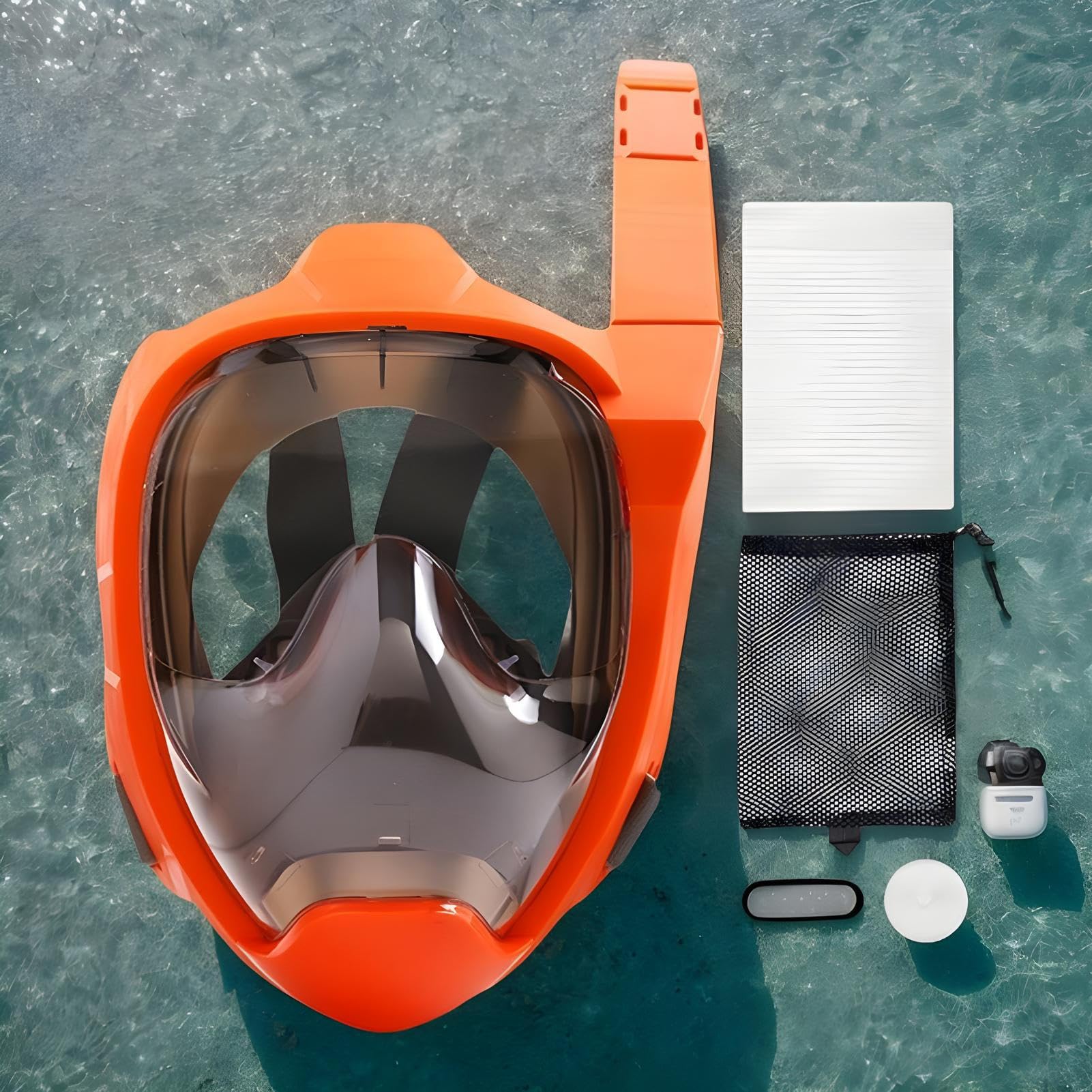 Maschera Snorkel Adulto Attrezzatura Anti-Appannamento Impermeabile Con | Attrezzatura da Snorkeling per Adulti per Immersioni, Nuoto, Donne e Uomini, Piscina, Viaggio, Subacqueo