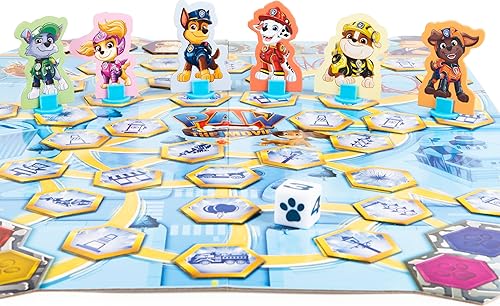Miniatura 7 de Spin Master Juego de mesa de película Paw Patrol para niños de 3 años en adelante