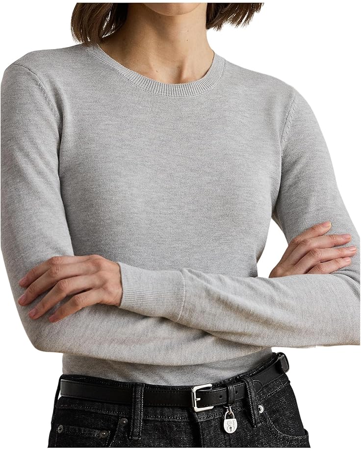 Lauren Ralph Lauren Cotton-Blend Sweater - #3 of 4