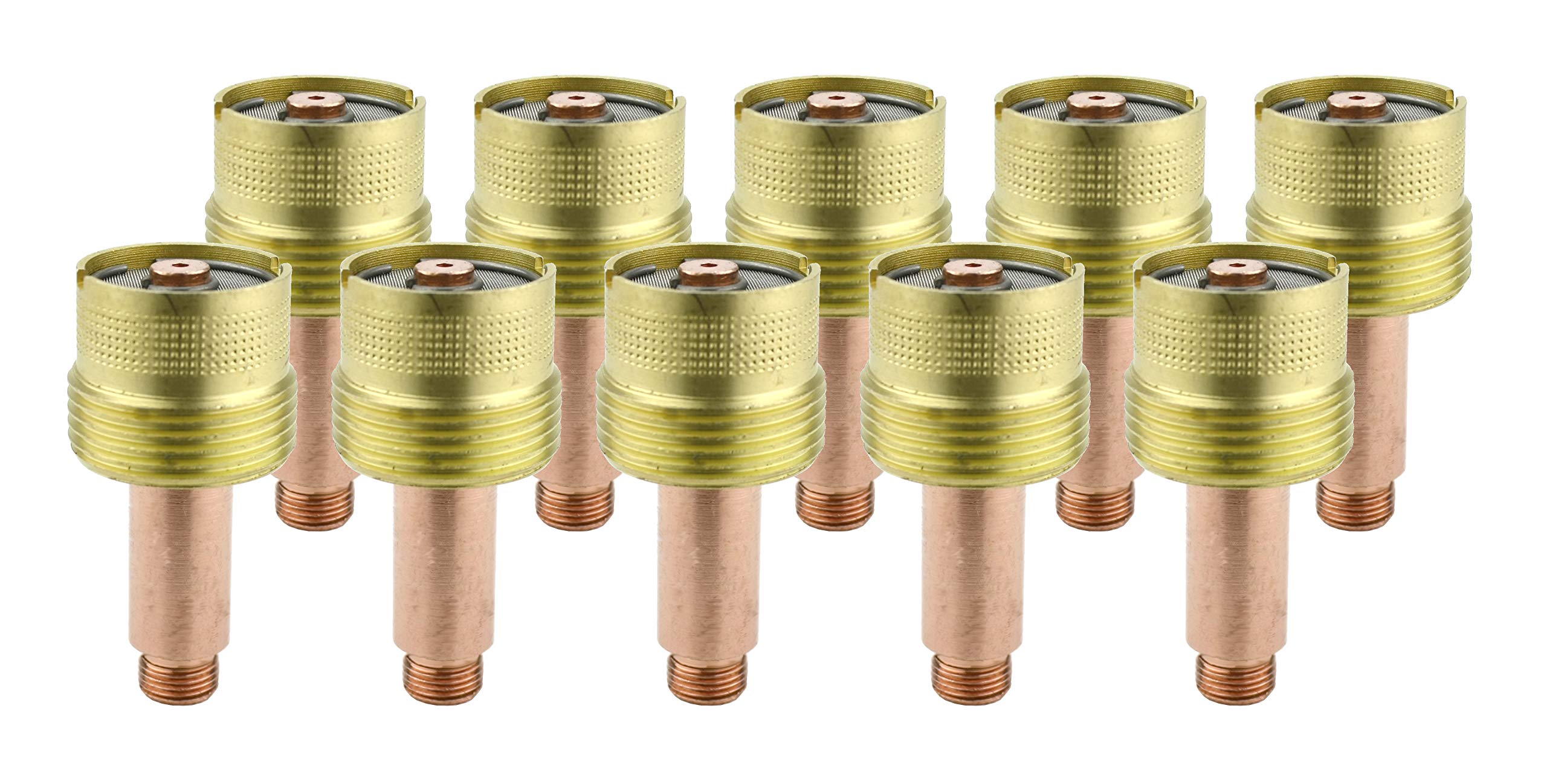 Large Diameter Gas Lens Collet Body for TIG Welding Torches 17/18/26-1/8