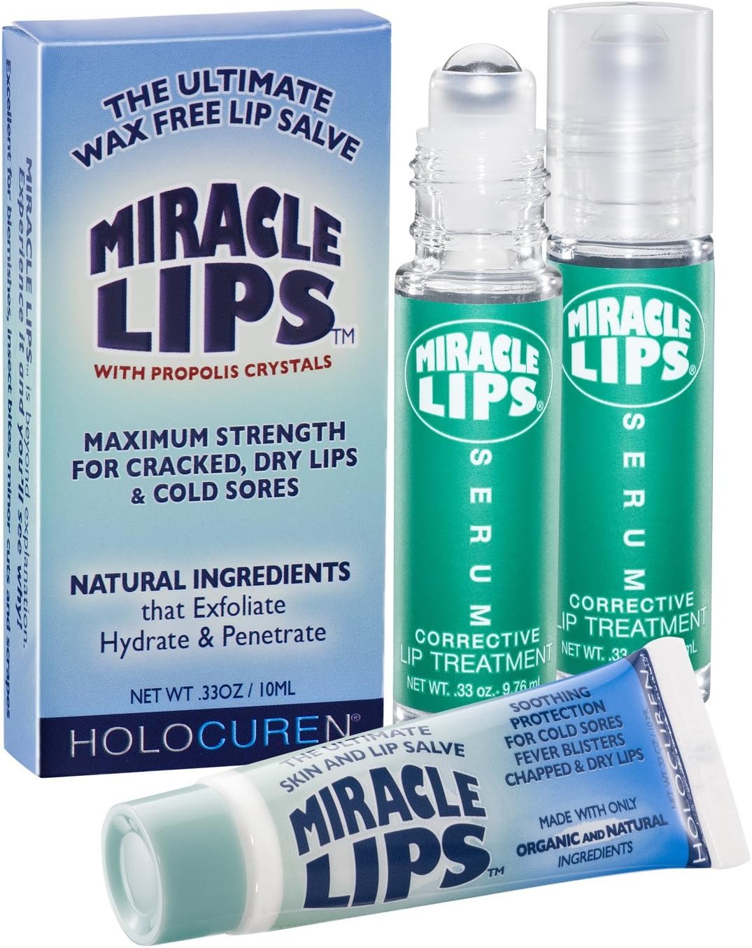 Miracle Lips Miracle Lips Salve & Serum Combination Pack