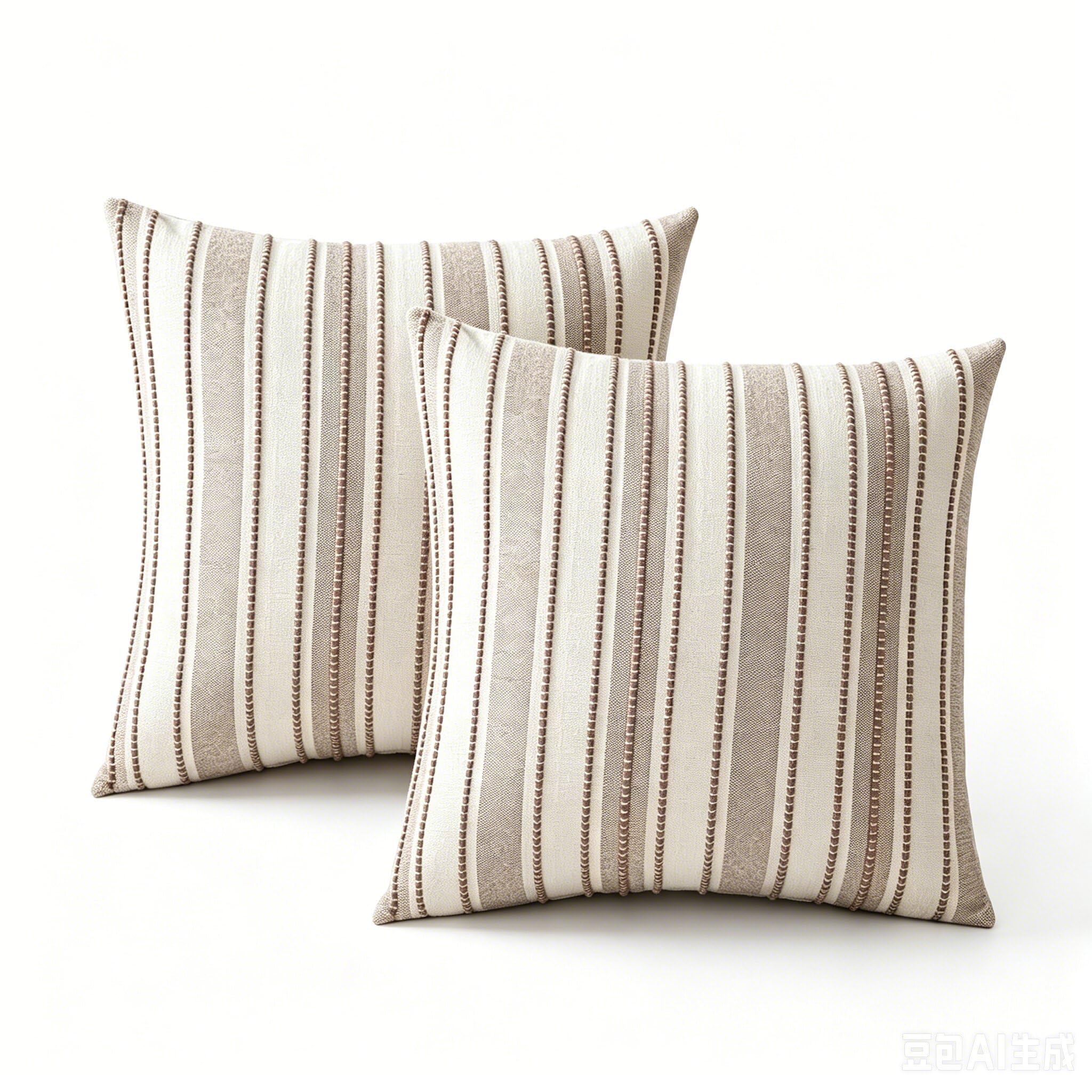 BCCIAPLN Boho Couch Throw Pillow Covers,Striped Decorative