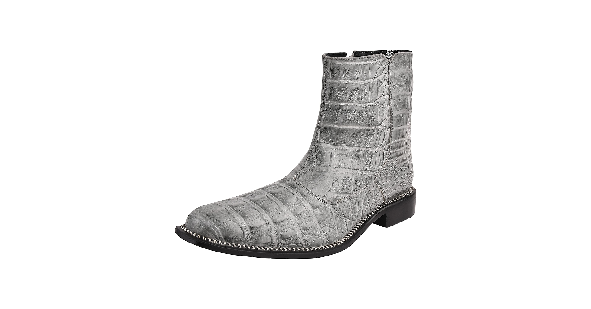 Amazon.com | LIBERTYZENO Ostrich Leather Adult Chelsea Side