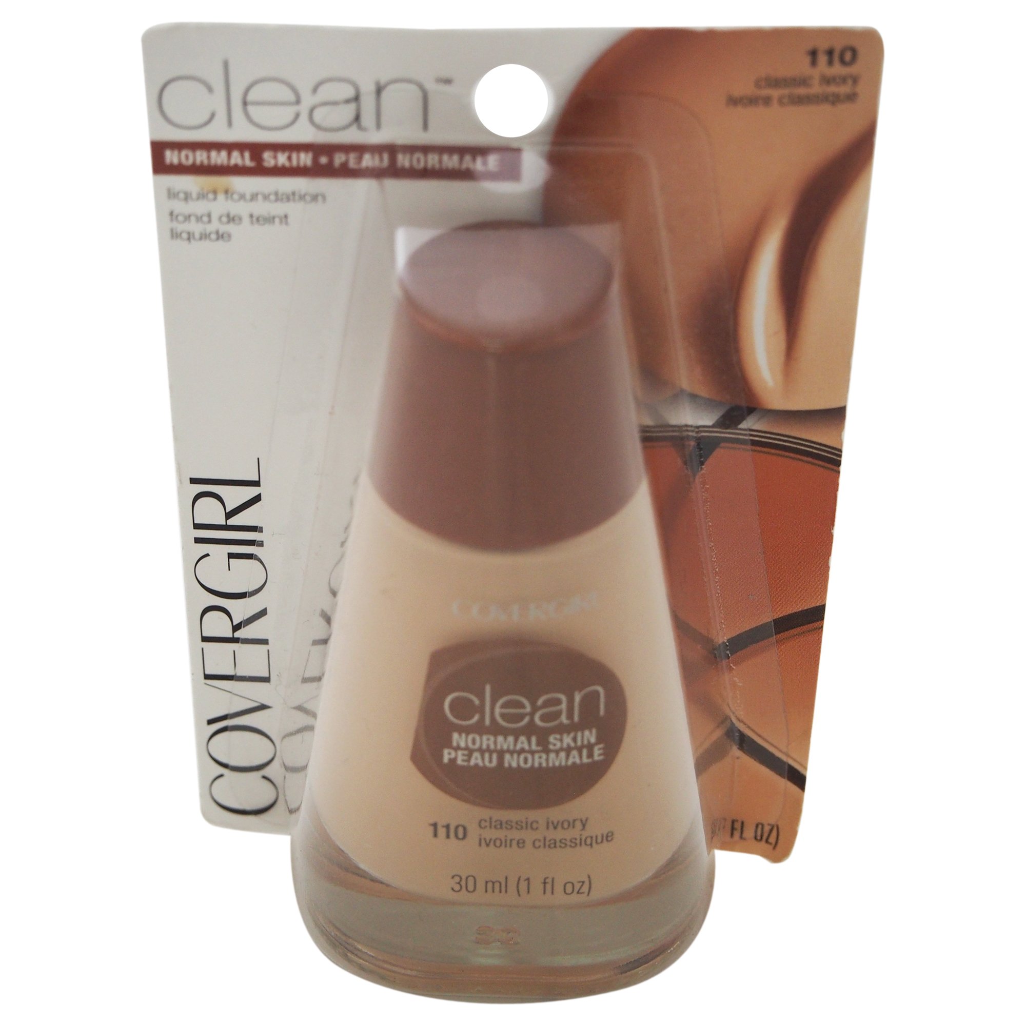 COVERGIRLClean Normal Skin, # 110 Classic Ivory, 1 Ounce