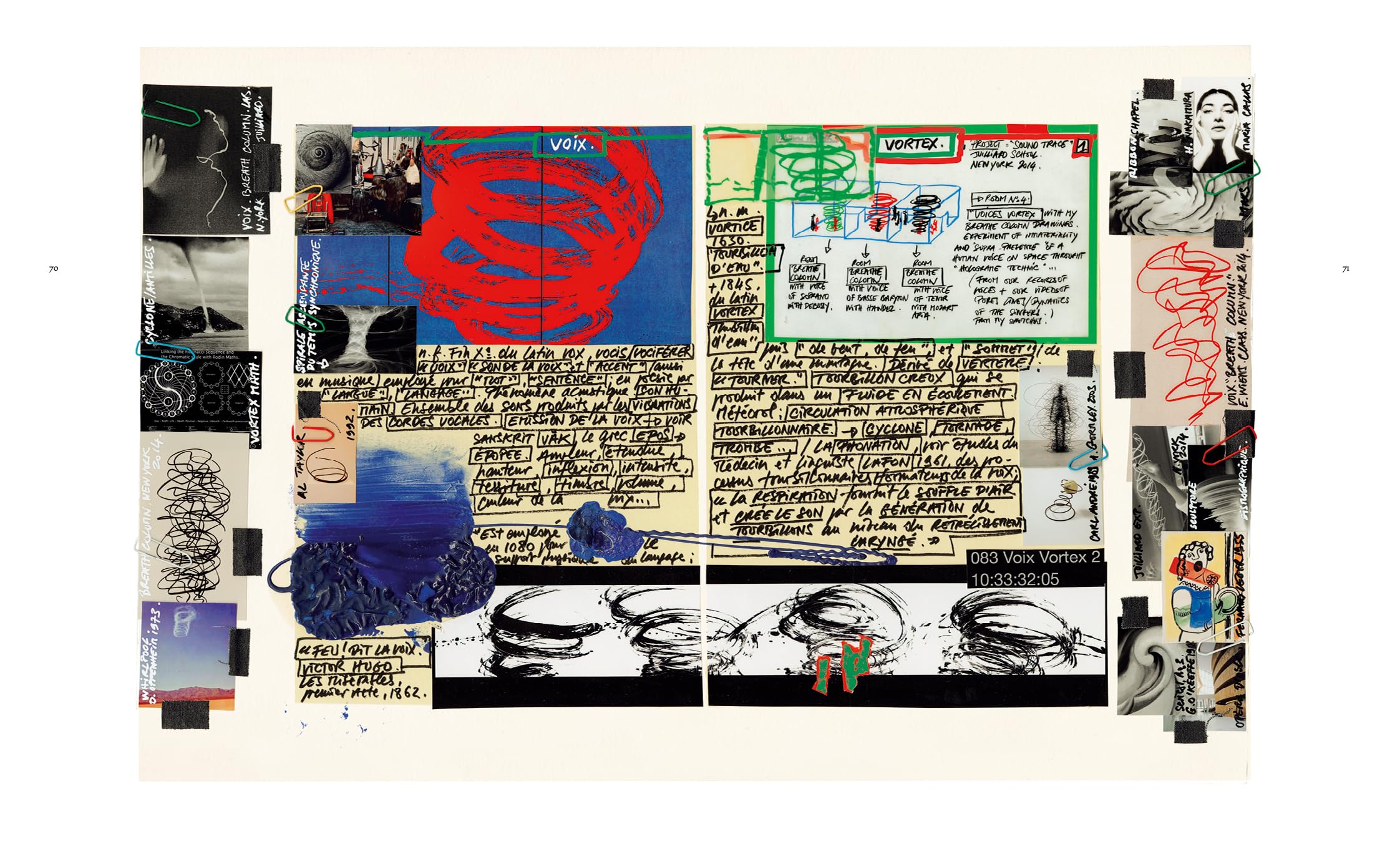 Echo: Carnets d'atelier (2011-2017)