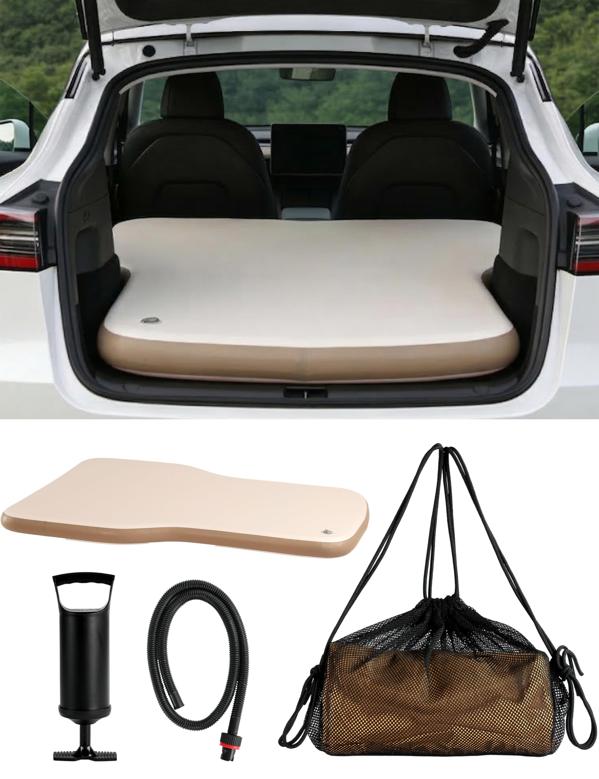 Photo 1 of LOMOTIVE Inflatable Tesla Model Y Mattress