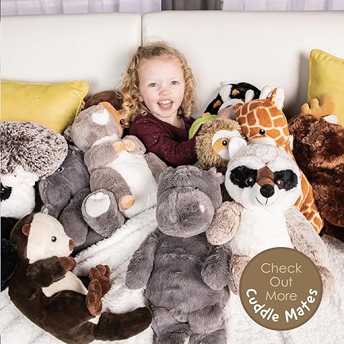 Miniatura 5 de Squirrel Products Cuddle Mates - Peluche de elefante de 11 pulgadas