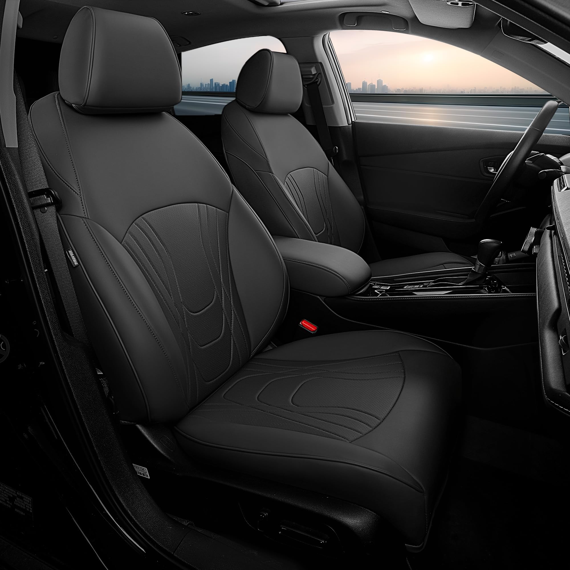 FREESOO Honda Accord Seat Covers (2023–2025, Black)