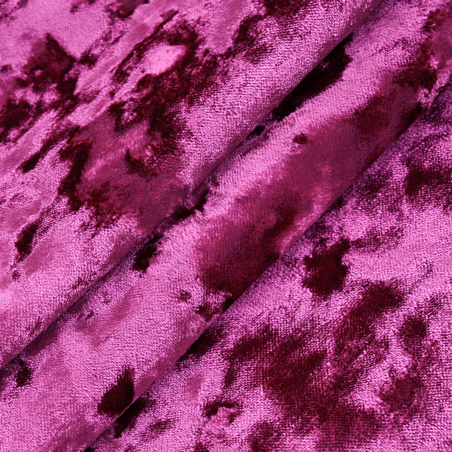 Yonous Premium Series, Crushed Velvet Cushion Covers, Luxury Thick Throw Pillow for Home Decor Hot Pink, 18 x 18 Inch / 45 x 45 cm - Image 4