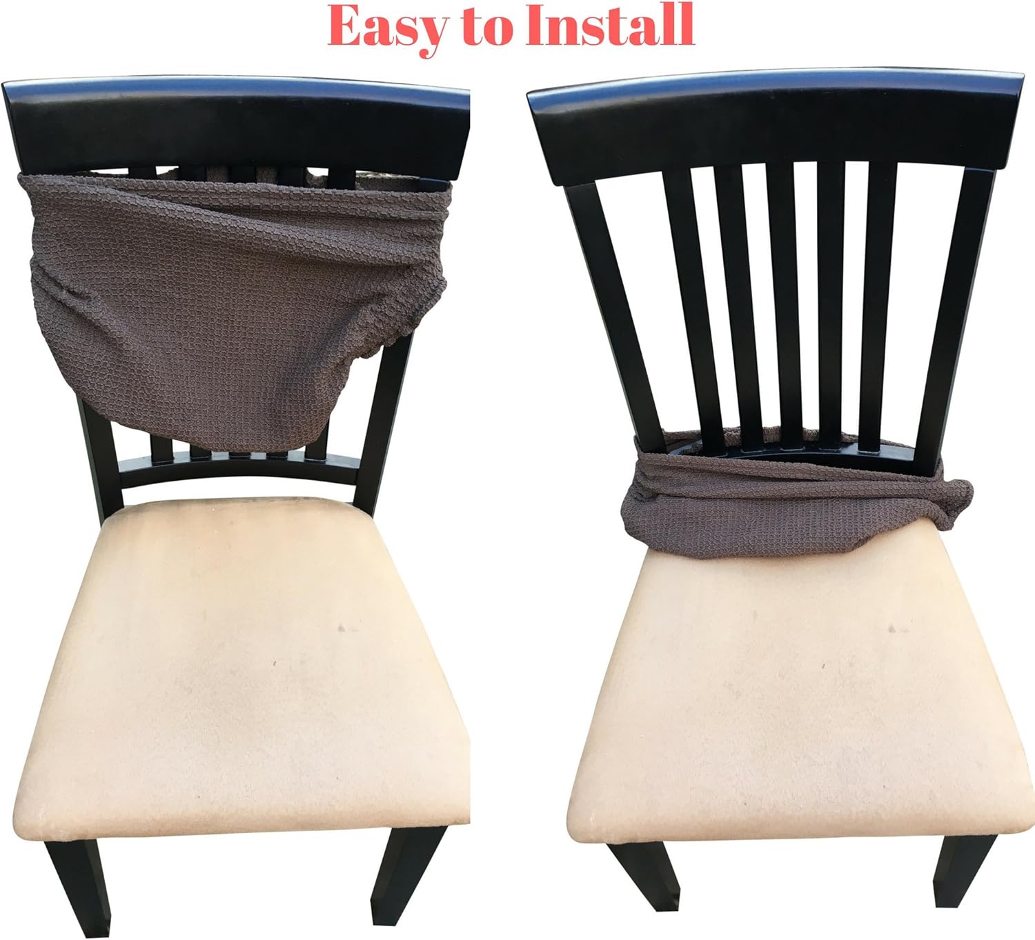 Get Special Price Waterproof Dining Chair Cover Protector - Pack of 2 - Perfect For Pets, Kids, Elderly, Restaurants, Party - Machine Washable, Elastic, Removable, Premium Quality, Clean the Mess Easily (Faded Brown) Black Friday - 50% OFF Waterproof Dining Chair Cover Protector - Pack of 2 - Perfect For Pets, Kids, Elderly, Restaurants, Party - Machine Washable, Elastic, Removable, Premium Quality, Clean the Mess Easily (Faded Brown)