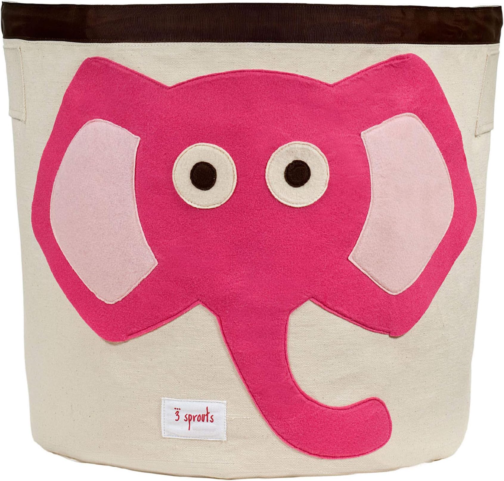 3 Sprouts Storage Bin, Elephant, Piece of 1