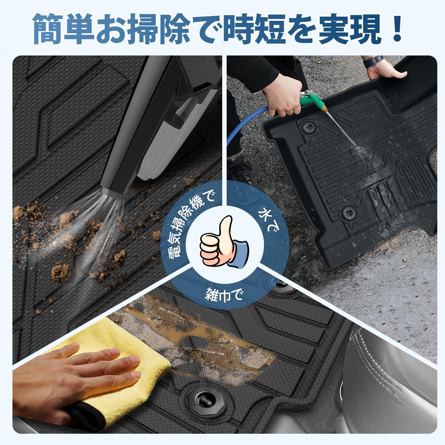 Amazon | Kotesoto トヨタ ランドクルーザー250系 5人乗り フロア