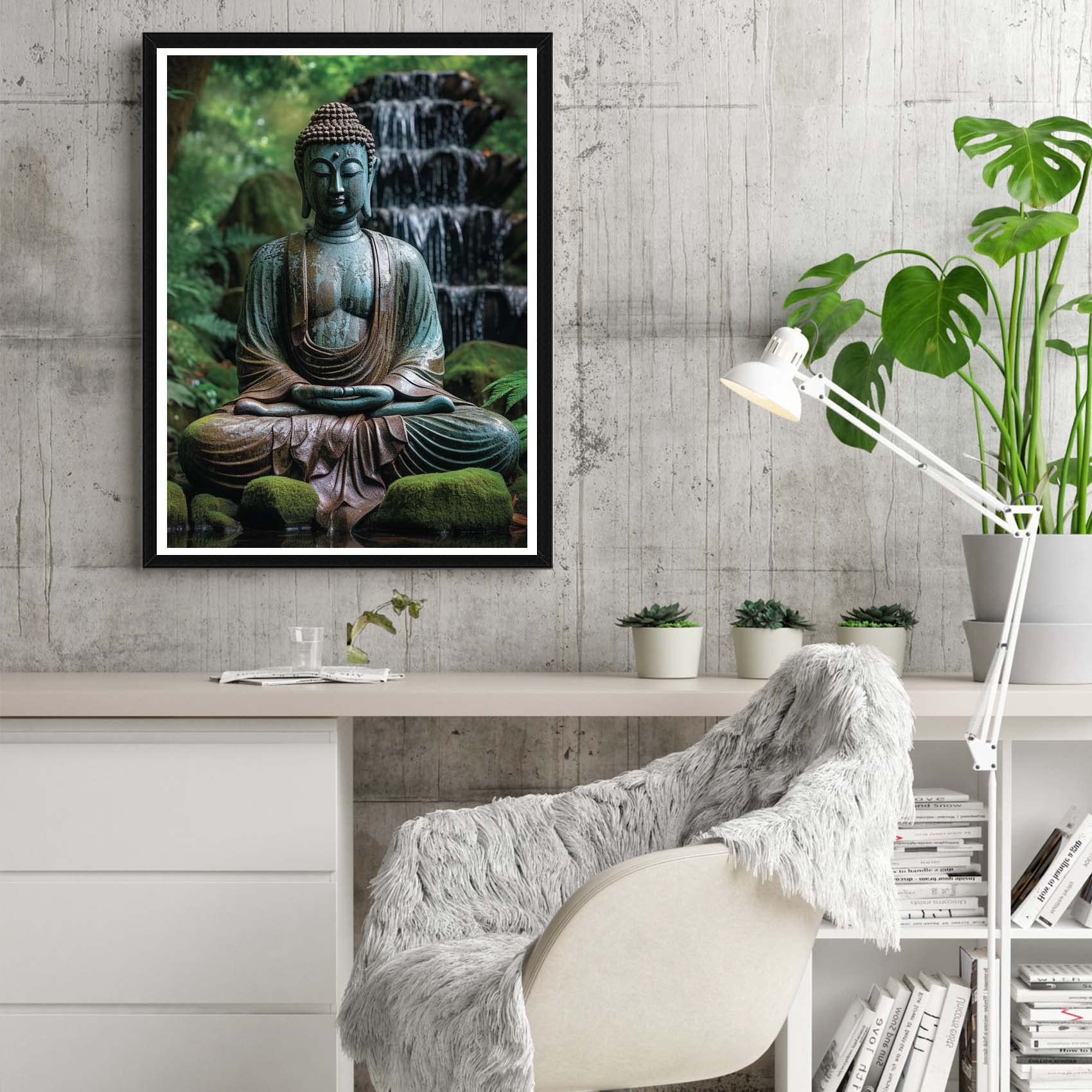Dea tibetana Buddista trapano completo ptura diamante fai da te punto croce mosaico guanyin buddha zen 5D diamante ricamo decorazione della parete  15