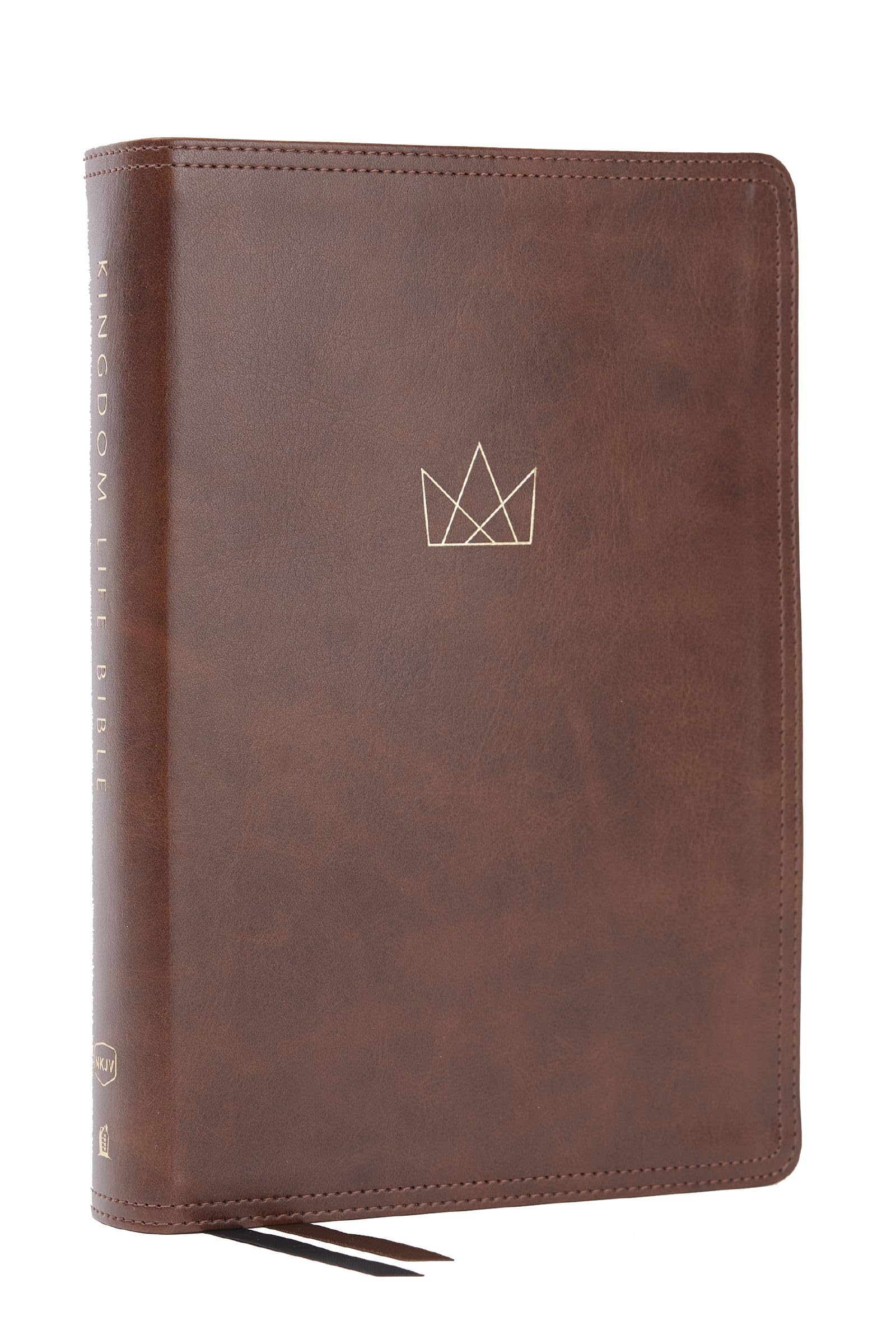 Kingdom Life Bible: Joining God's Mission to Save the World (NKJV, Brown Leathersoft, Red Letter, Comfort Print): Kingdom Life Bible: Join God's ... World, Nkjv, Brown, Red Letter, Comfort Print