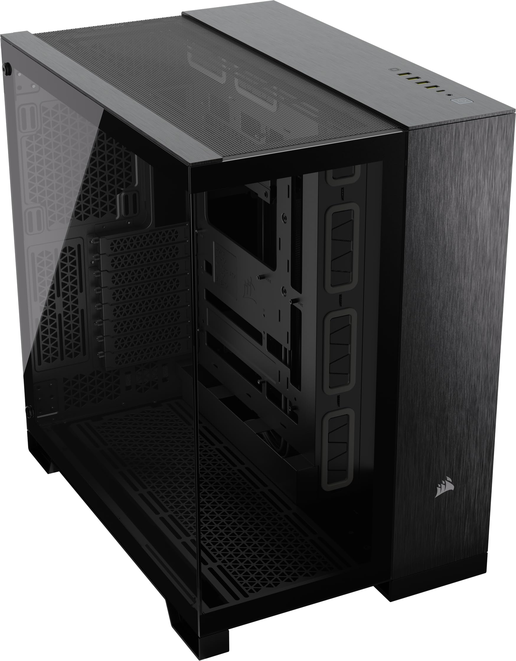 CORSAIR 6500X Mid-Tower ATX Dual Chamber PC Case – Panoramic