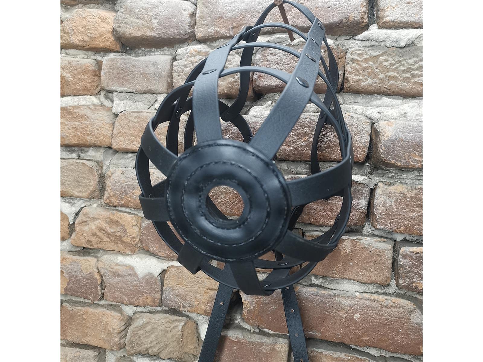 Fressbremse Strong Schwere Warmblüter und Kaltblüter mit Kehlriemen und Standartbodenplatte