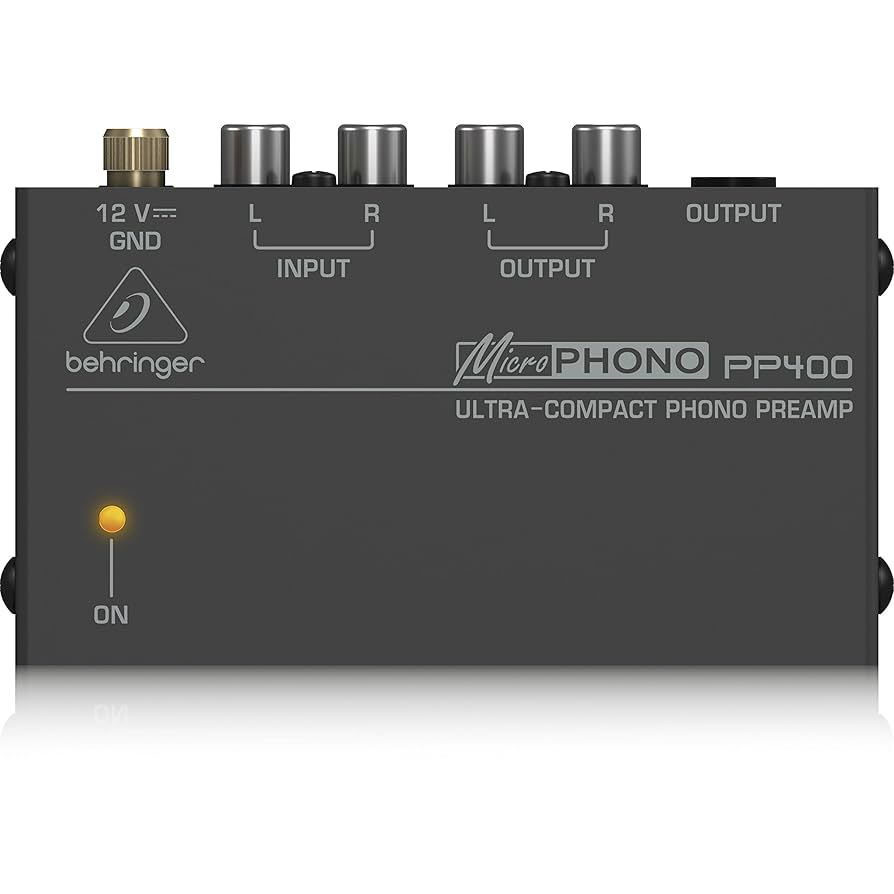 ■【電源AC付】BEHRINGER　PP400 フォノアンプ Amazon.co.jp: BEHRINGER PP400 : 家電＆カメラ