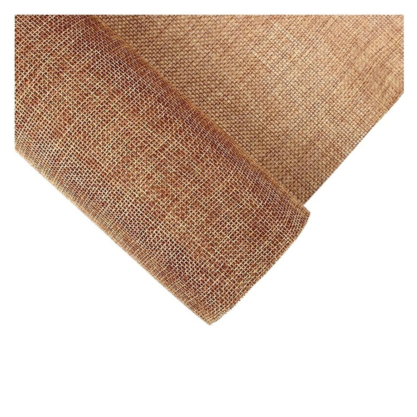 Farbiges Geschenkpapier, Leinen, Blumen-Geschenkpapier, leinenähnliches Aktenpapier, Blumenstrauß, Verpackungszubehör FüR Geburtstag(Light brown)