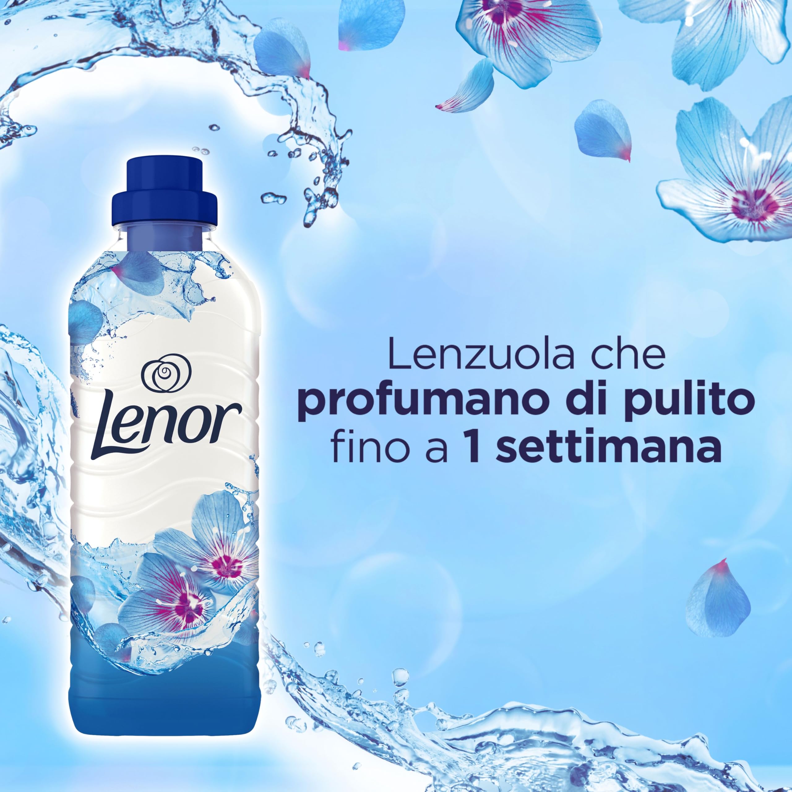 Lenor Ammorbidente Lavatrice Concentrato 440 Lavaggi (8X55), Risveglio Primaverile, Lenzuola Che Profumano Di Pulito Fino A 1 Settimana