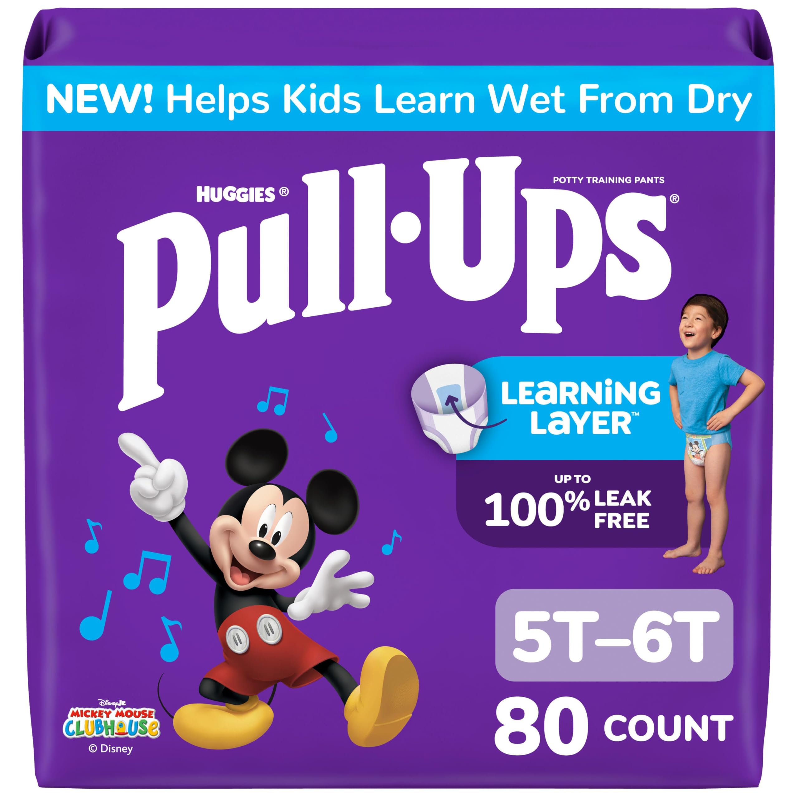 Pull-Ups Boys Learning Layer 5T-6T