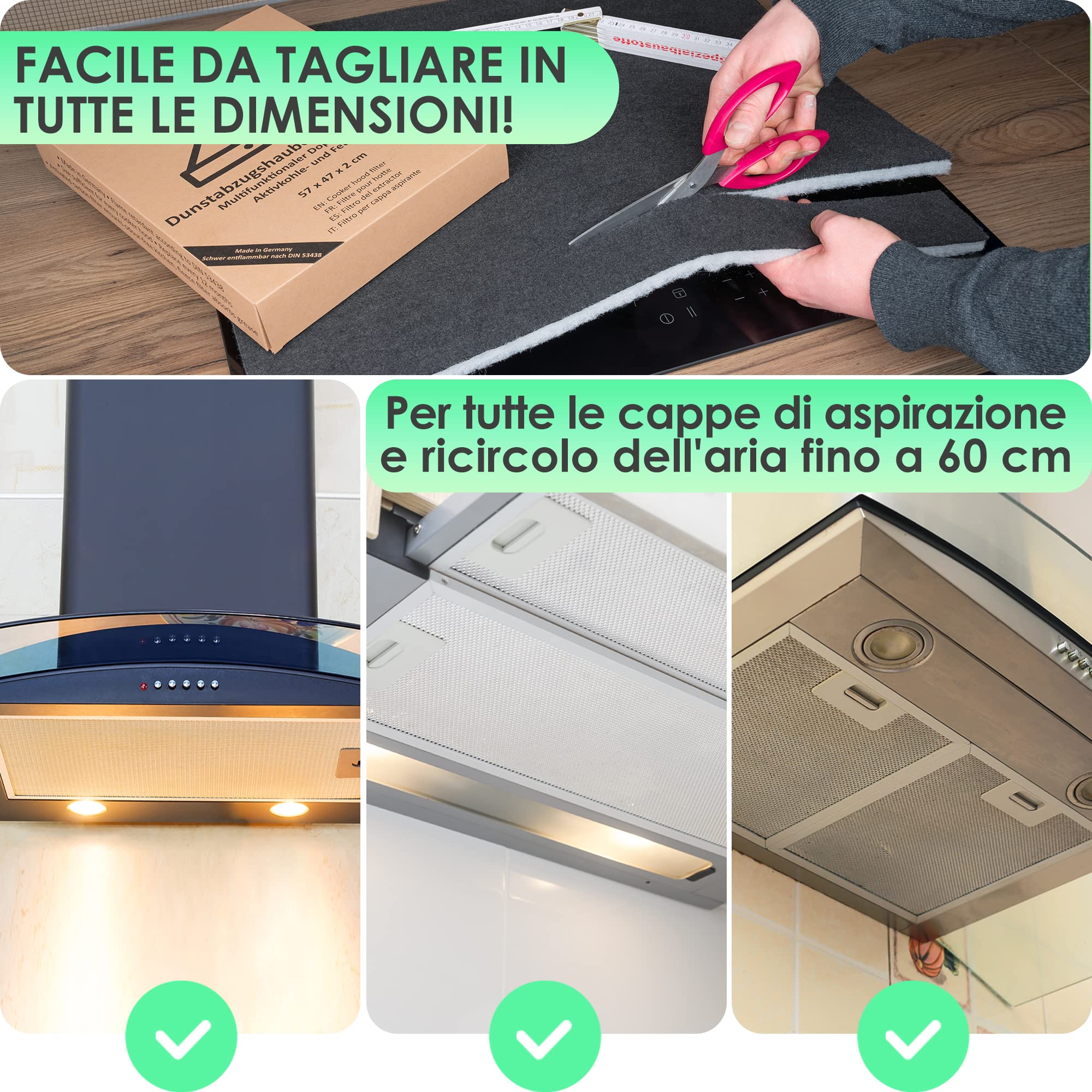 Filtri a carboni attivi - Serie MX per vari settori industriali Pneumatica