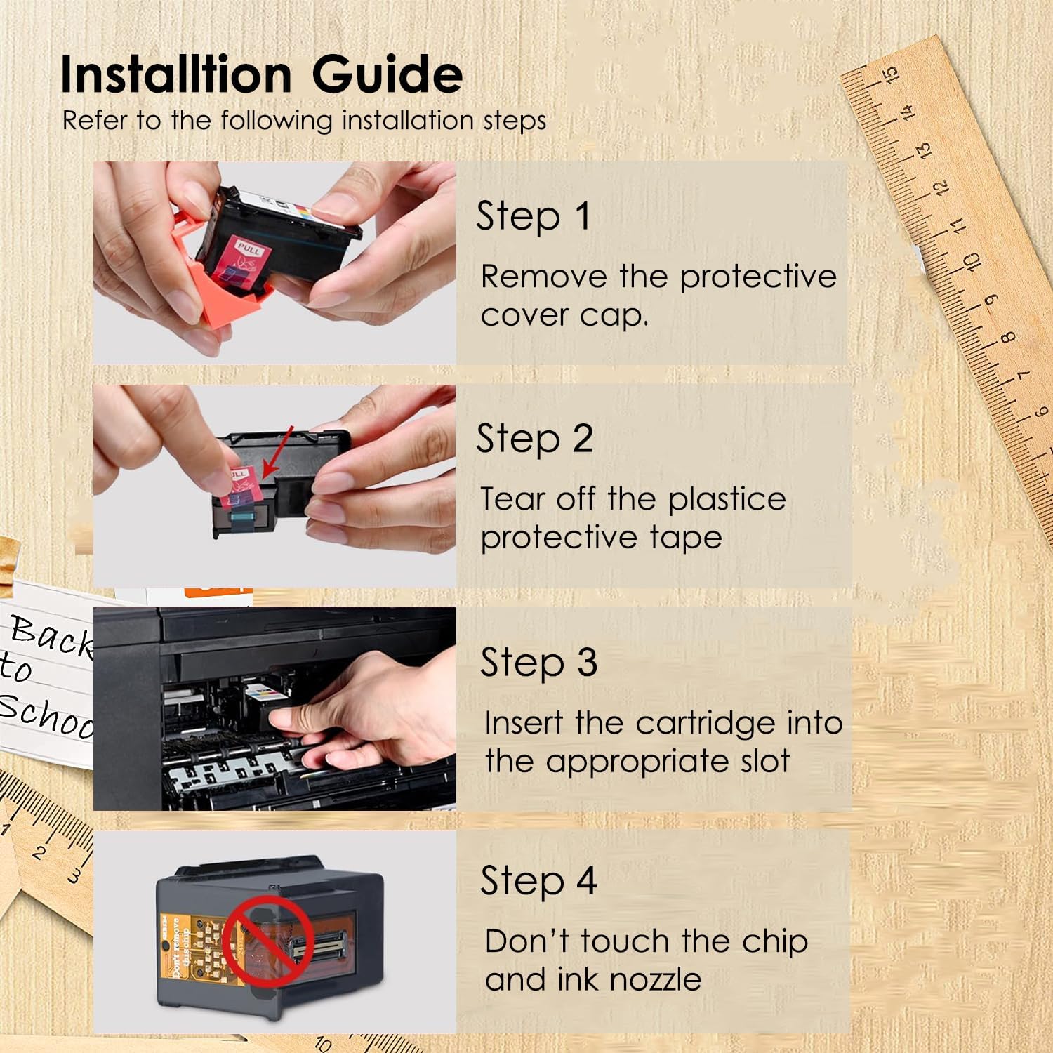 HOINKLO 275XL 276XL Ink Cartridges Compatible for Canon Ink 275 and 276 PG275 CL276 275XL 276XL Ink Cartridge Combo Pack with TR4720 TS3522 TS3500 TR4700 TR4722 TS3720 Printer (Black Color,2-Pack)