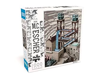 値下げ エッシャー WATERFALL パズル Puzzle (1000pc) M.C. Escher : Waterfall — Twenty Sided™