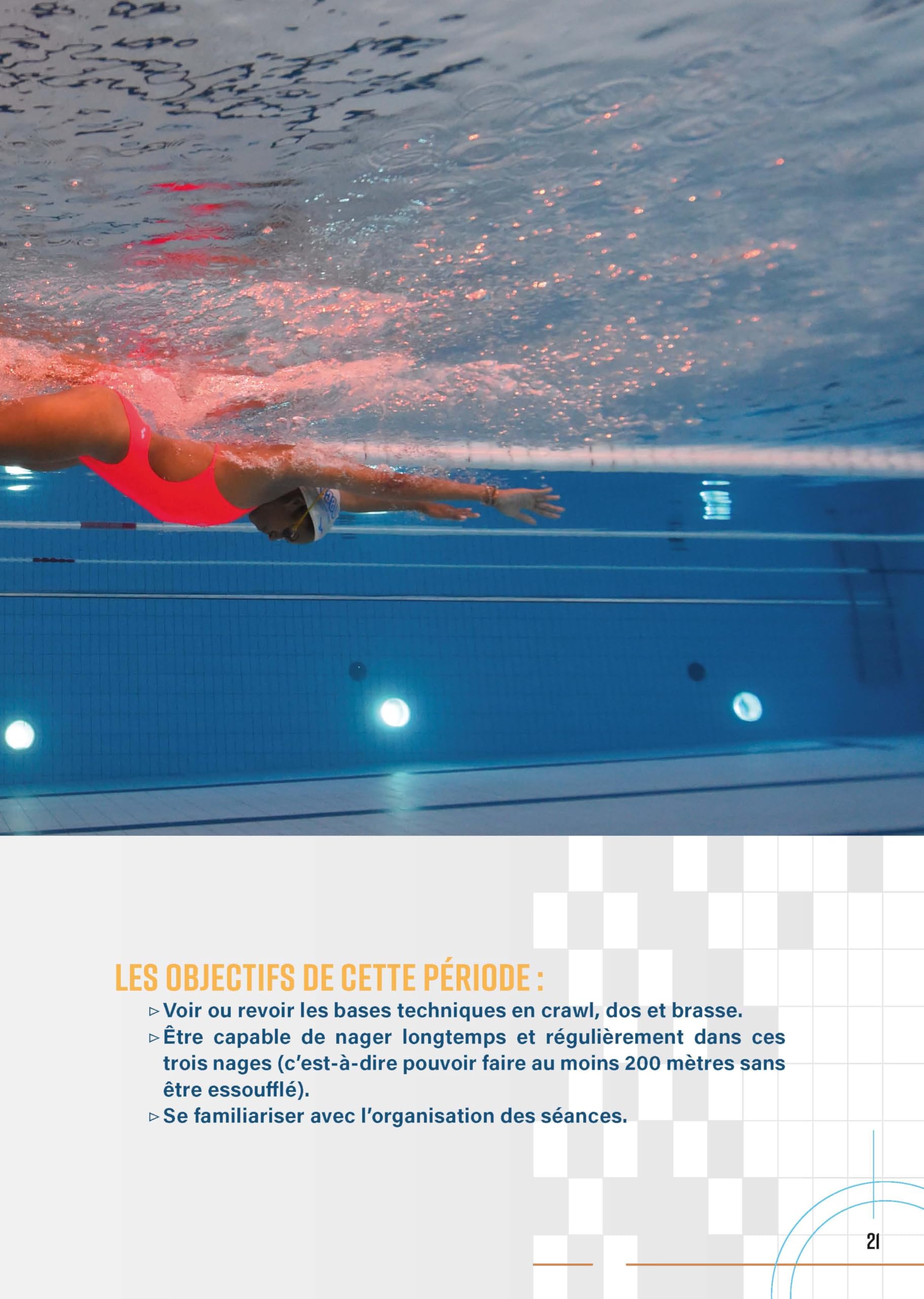 Natation - Méthode d'entraînement pour tous