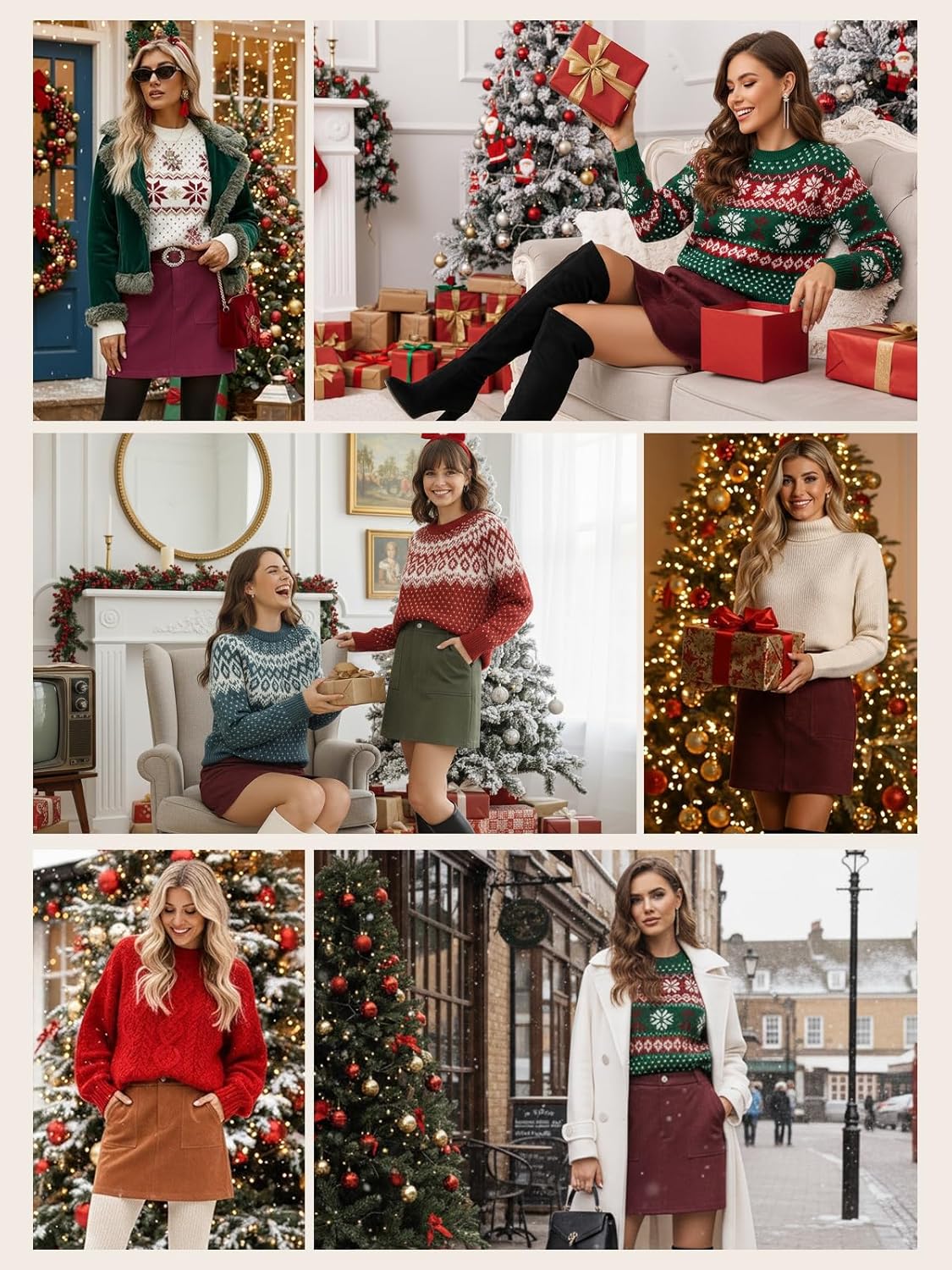 Kate Kasin Women Suede Mini Skirt, High Waisted Pencil Skirt with Pockets, Fall Winter Skirts 2026 - Image 6