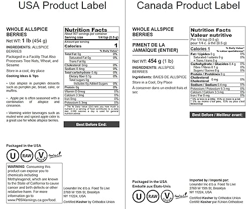 Miniatura 2 de Food to Live Granos de pimienta enteros.