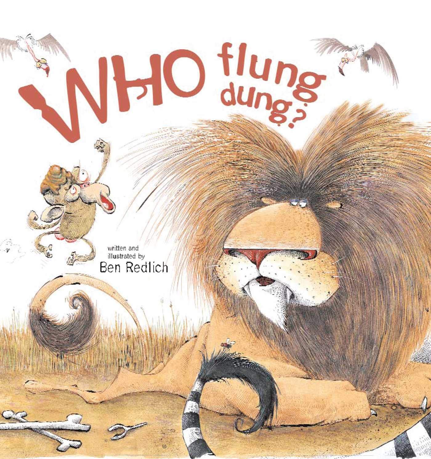 Who Flung Dung? [Hardcover] Redlich, Ben