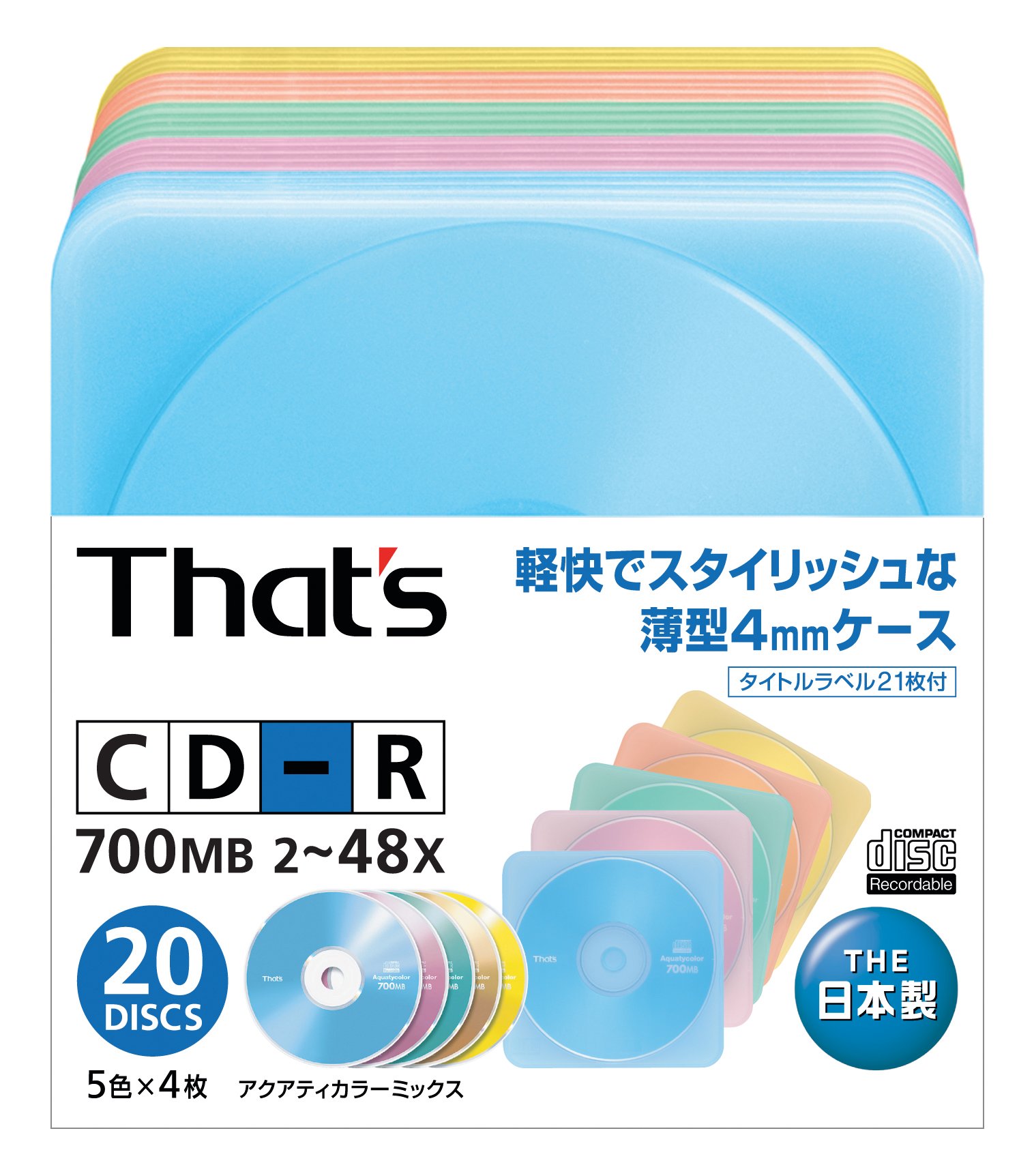 未開封/太陽誘電製That's CD-Rデータ用 700MB 100枚入 未開封/太陽誘電製That's CD-Rデータ用 700MB 100枚入