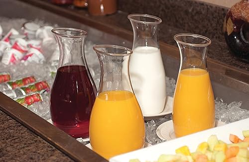 Miniatura 9 de Carlisle 7090007Cascata Shatterproof Jarra Zumo Jar Bebidas Decantador, Claro (múltiples tamaños), Transparente, 1