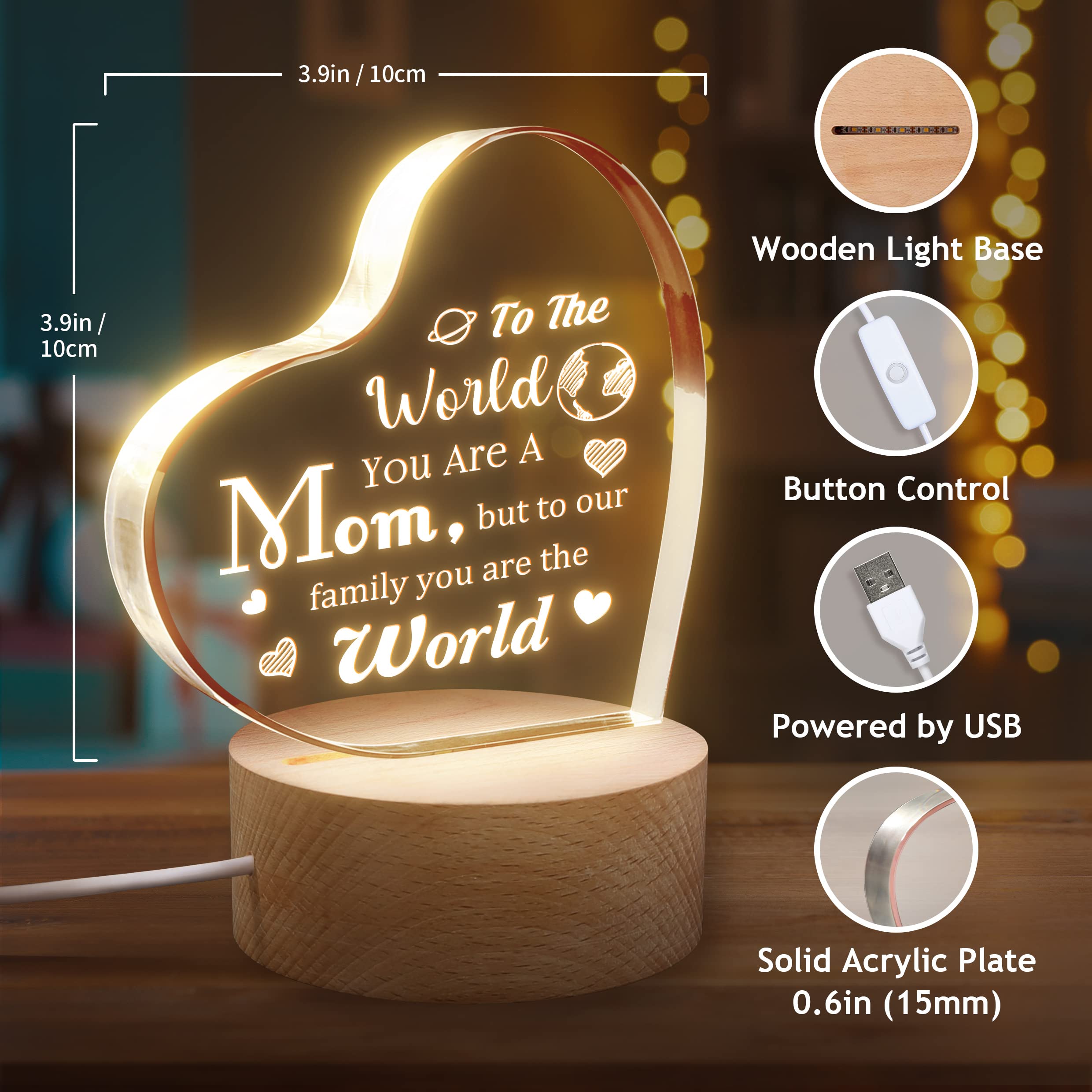 Mother's Day Personalized Everything We Are Is Because Of You