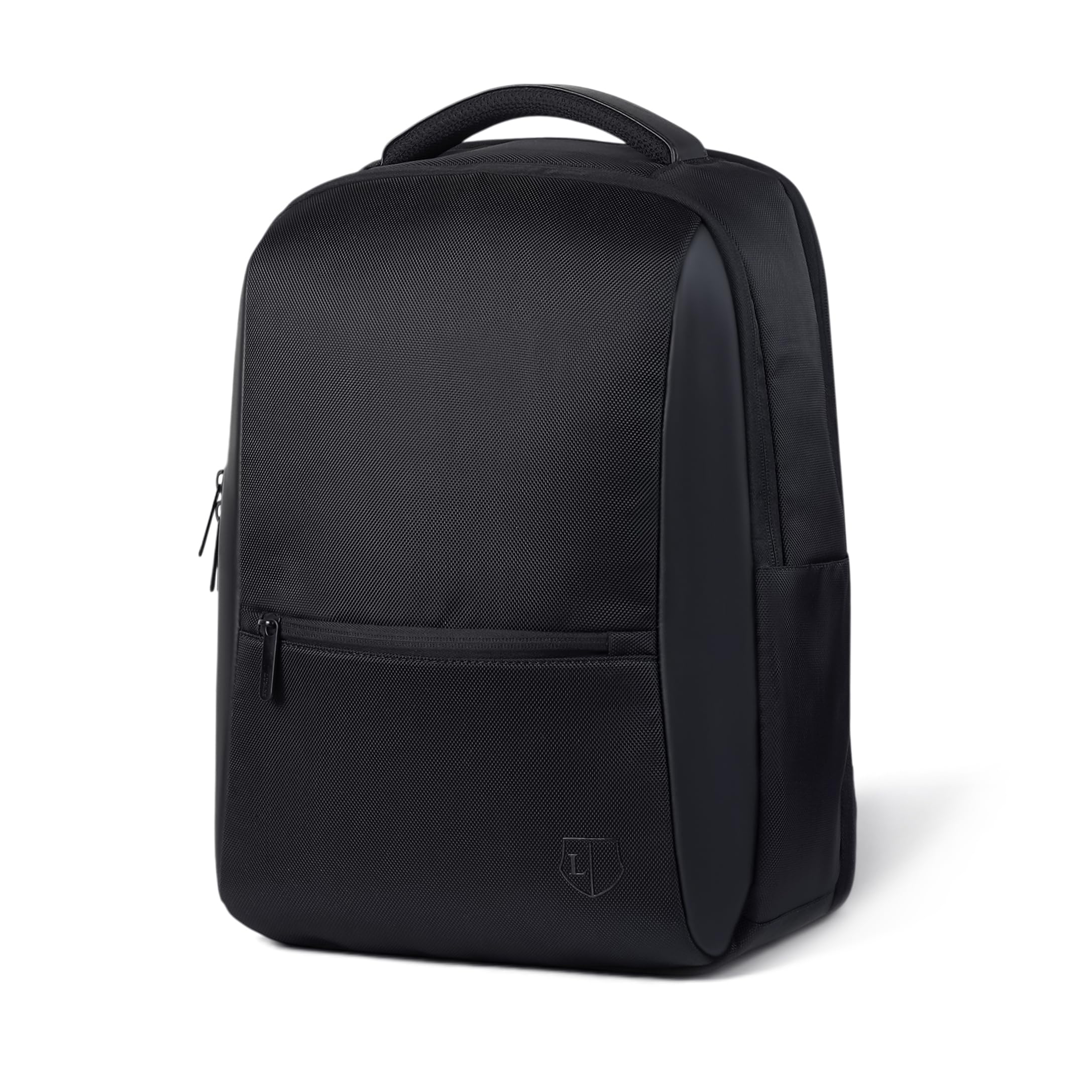 The Elio 25L Laptop Backpack | Vegan Leather & Water-Resistant Nylon | Fits 15.6” Laptop|Padded Sleeve| 5 Pockets|Unisex Office, Travel & College Bag | 1-Year Warranty-image-11
