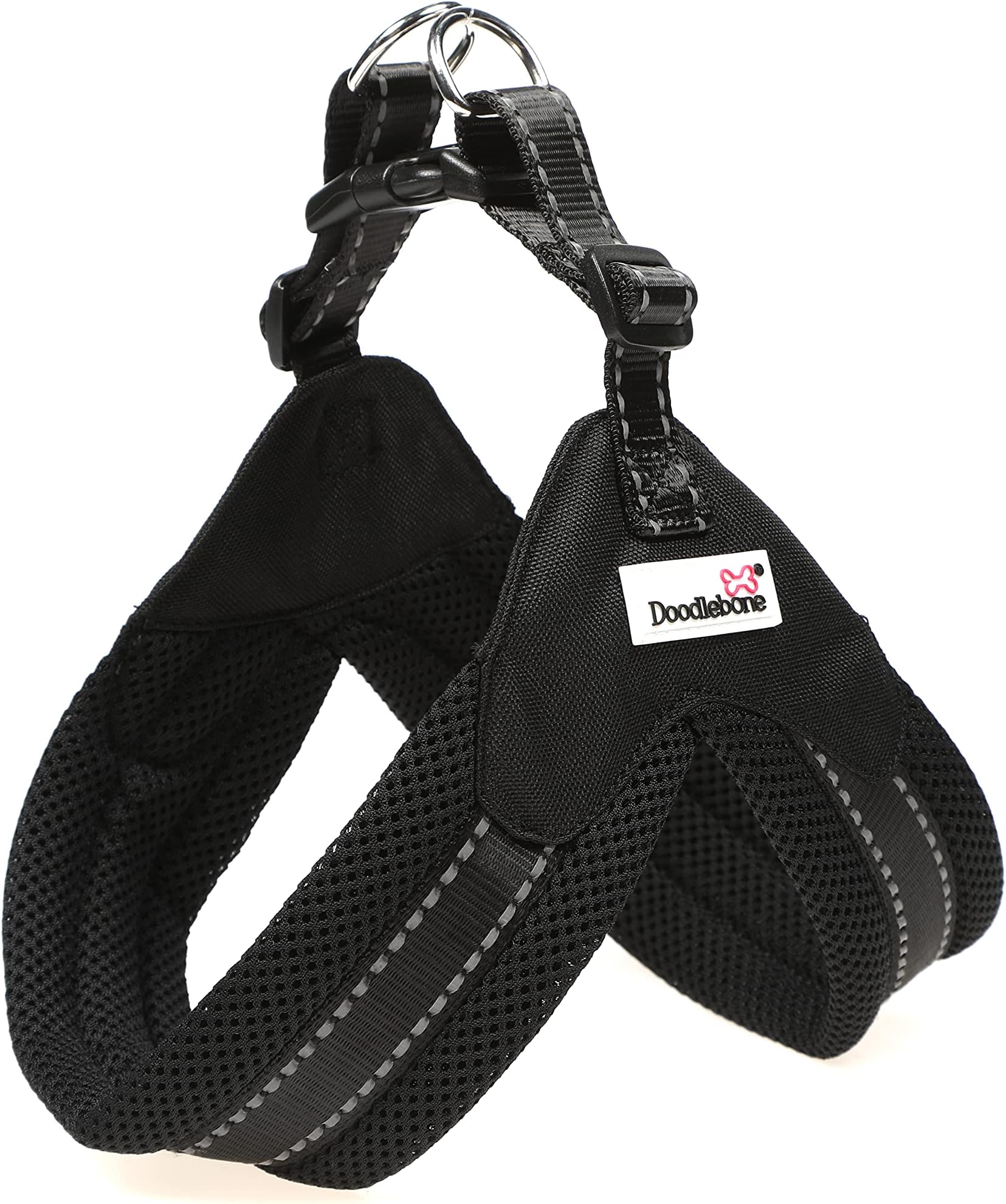 Doodlebone Boomerang Dog Harness, Coal, 45 Amazon.co.uk Pet Supplies