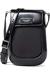 Kate Spade New York Black Floral Chelsea Nylon North South Phone Crossbody  Bag, Best Price and Reviews