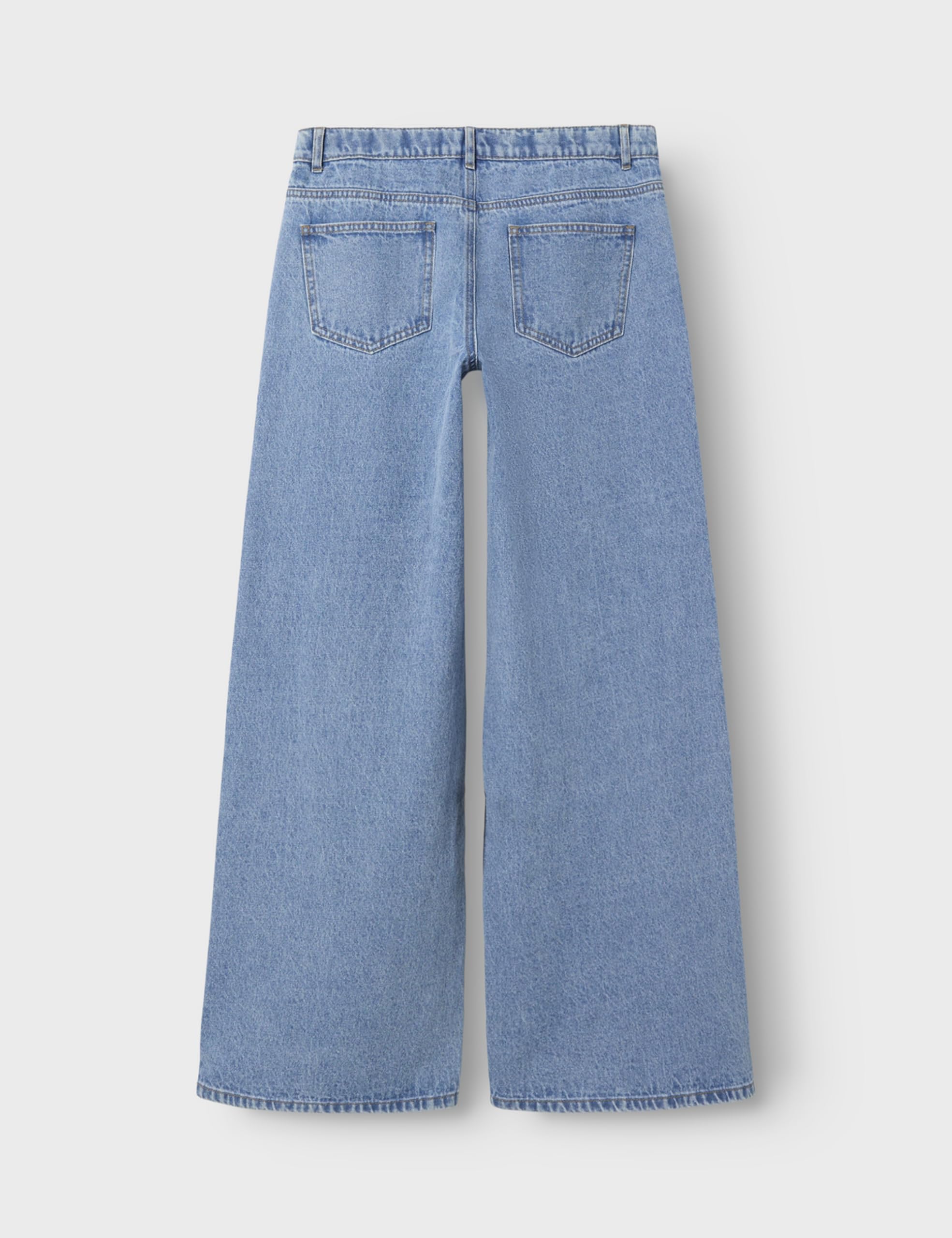 Nlfkizza DNM Lw Wide Pant Noos, jasnoniebieski (light blue denim), 128