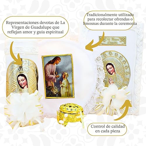 Miniatura 5 de Biblia y vela de primera comunión - Biblia y Vela de Primera comunión para niña - Vela para Primera comunion niña - Juego de velas de primera