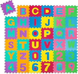 Comprar tectake® Alfombra Puzzle Bebe, Tapete Actividades Bebe, Alfombra Infantil, Goma Eva Resistente, Juguetes Niños 1 Año, Juguetes Niños 2 Años, Suelo Bebes Acolchado, Colchoneta Espuma