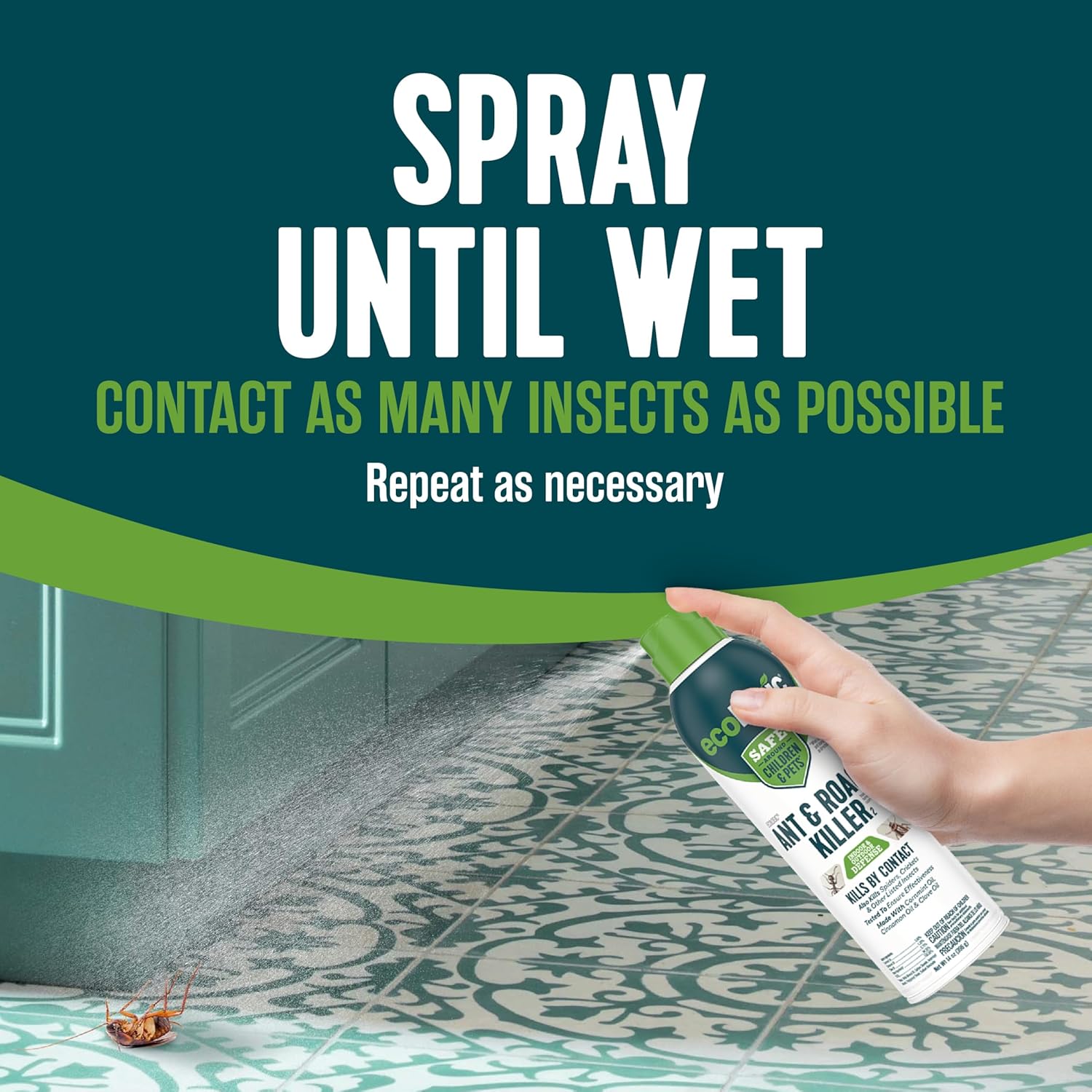 Ecologic Eco-Logic Ant & Roach Killer, Pack of 12