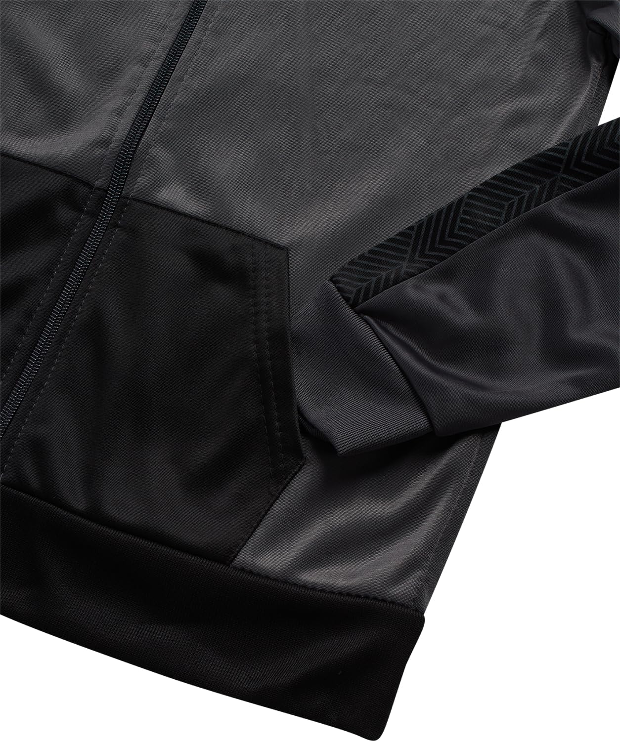 Pro Athlete Boys Tracksuit Set - 3 Piece Breathable Tricot Zip Up Sweatshirt Athletic Graphic Tees & Jogger Sweatpants - Image 3