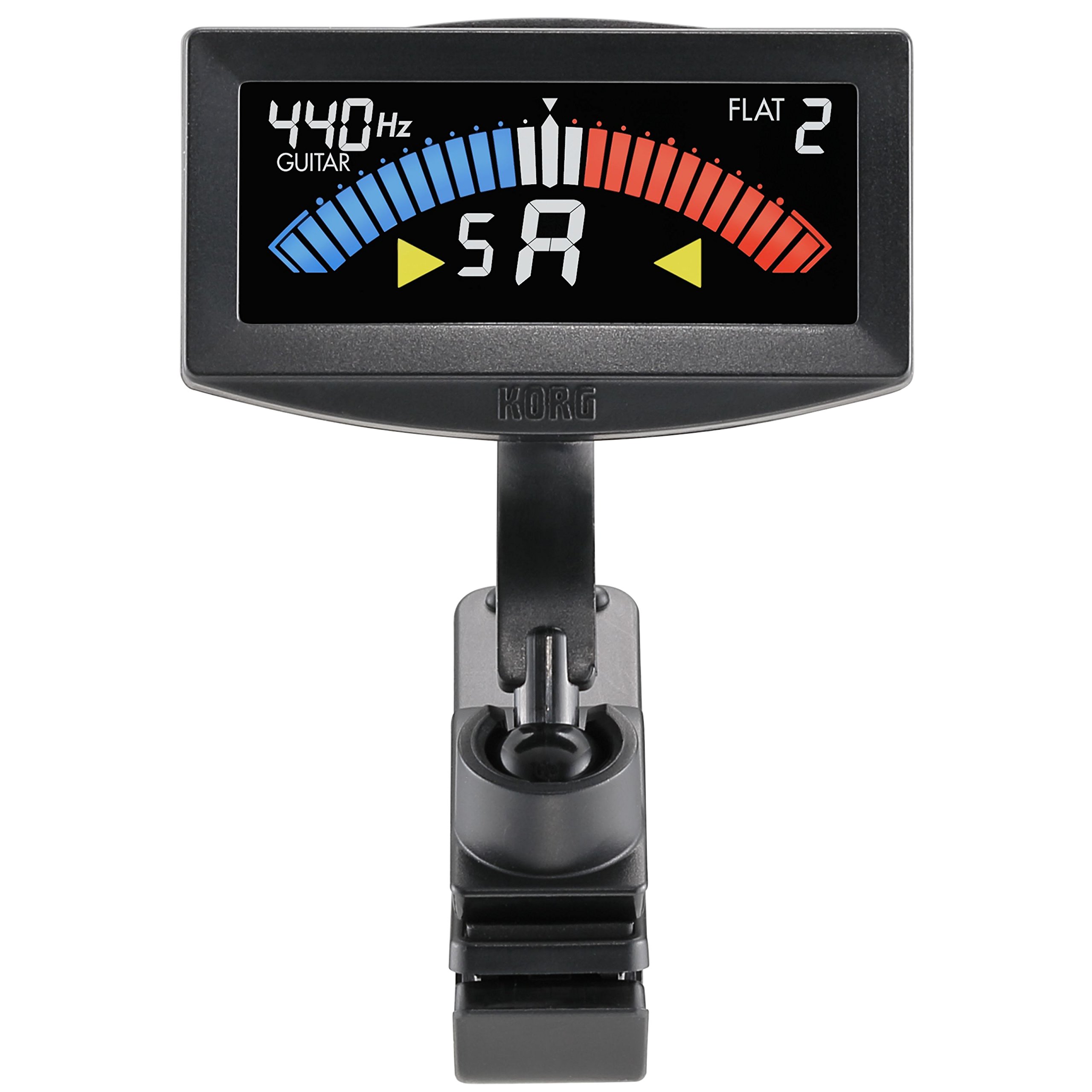 Amazon.com: Korg - AW-4G-BK Pitchcrow Clip-on Guitar Tuner