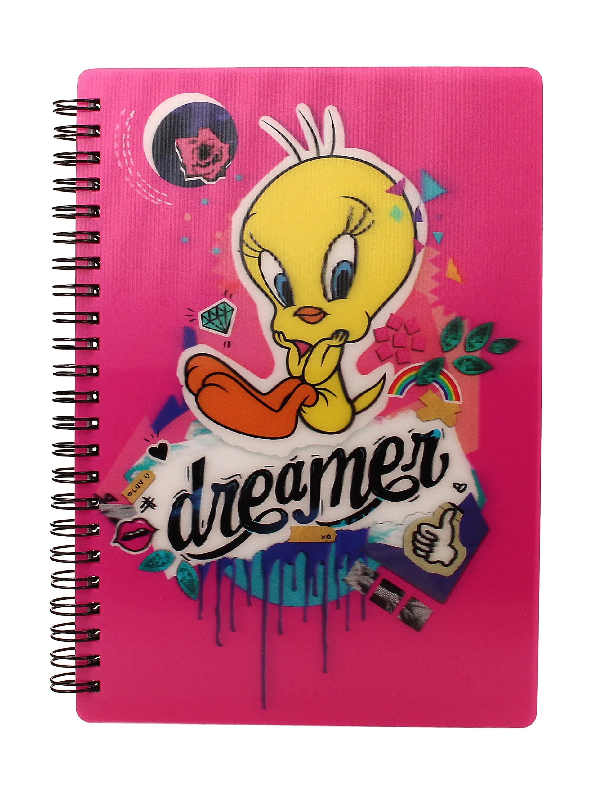 LOONEY TUNES LIBRETA EFECTO 3D PIOLIN DREAMER