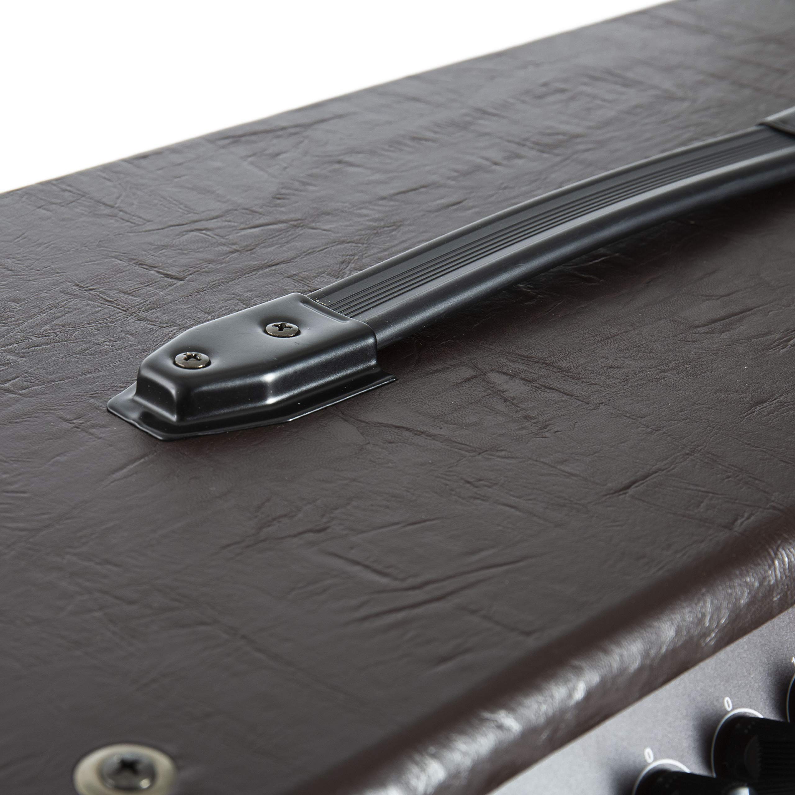 Fame AE-60 Akustik-Verstärker mit 60 Watt Leistung, 2 Kanäle für Gitarre und Gesang, Chorus, Reverb, CD-Input und globalem Equalizer