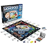 Monopoly hasbro super electronic banking, gioco in scatola