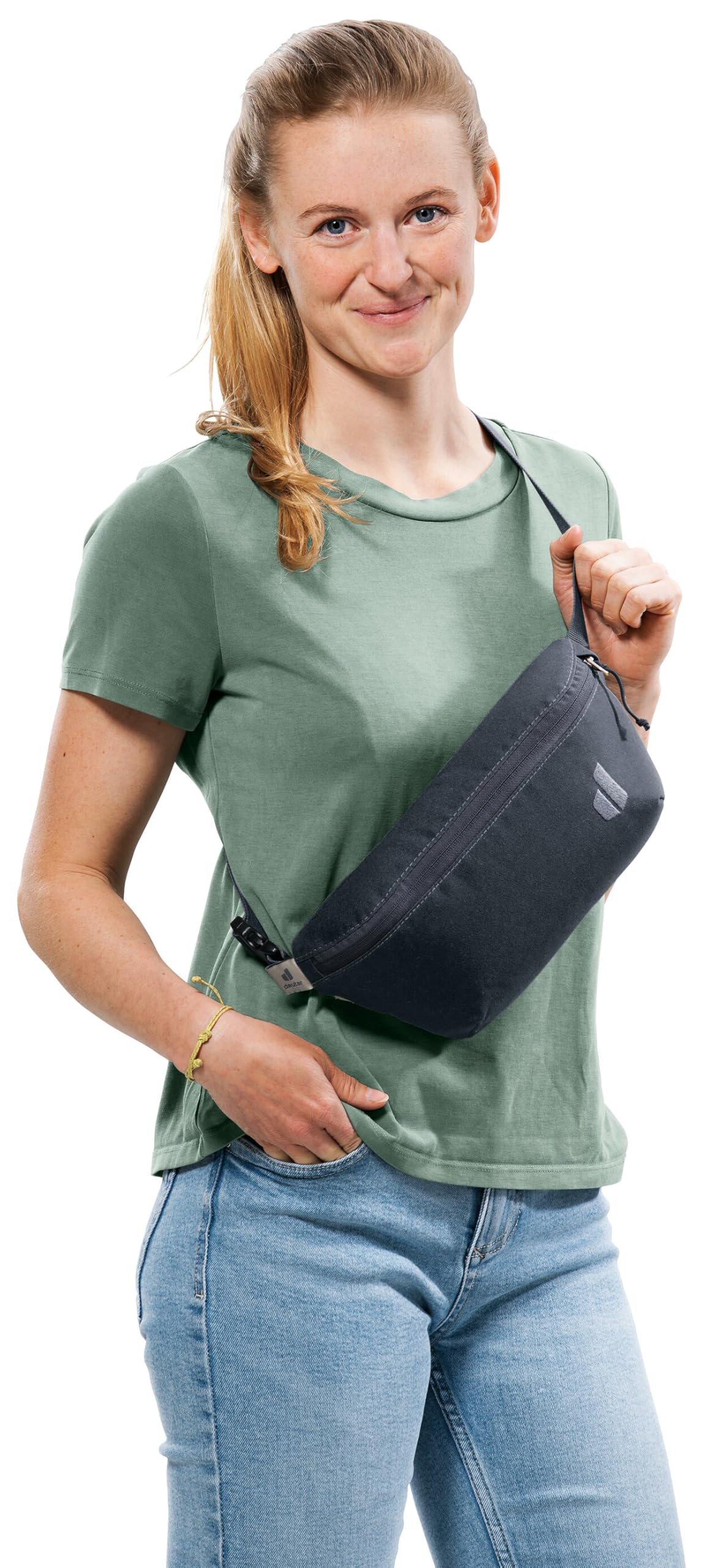 deuter Avengo 1.5 Lifestyle Crossbody Bag, czarna