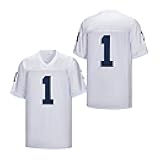Men's #11 No Name Football Jersey #1#26#31 White Stitched