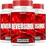 (3 Pack) Reversirol - Reversirol Premium Formula, Reversirol Capsules, Reversirol Advanced Optimizer Capsules, Reversirol Supplement Support Pills, Reversirol Reviews, 90 Capsules for 3 Months